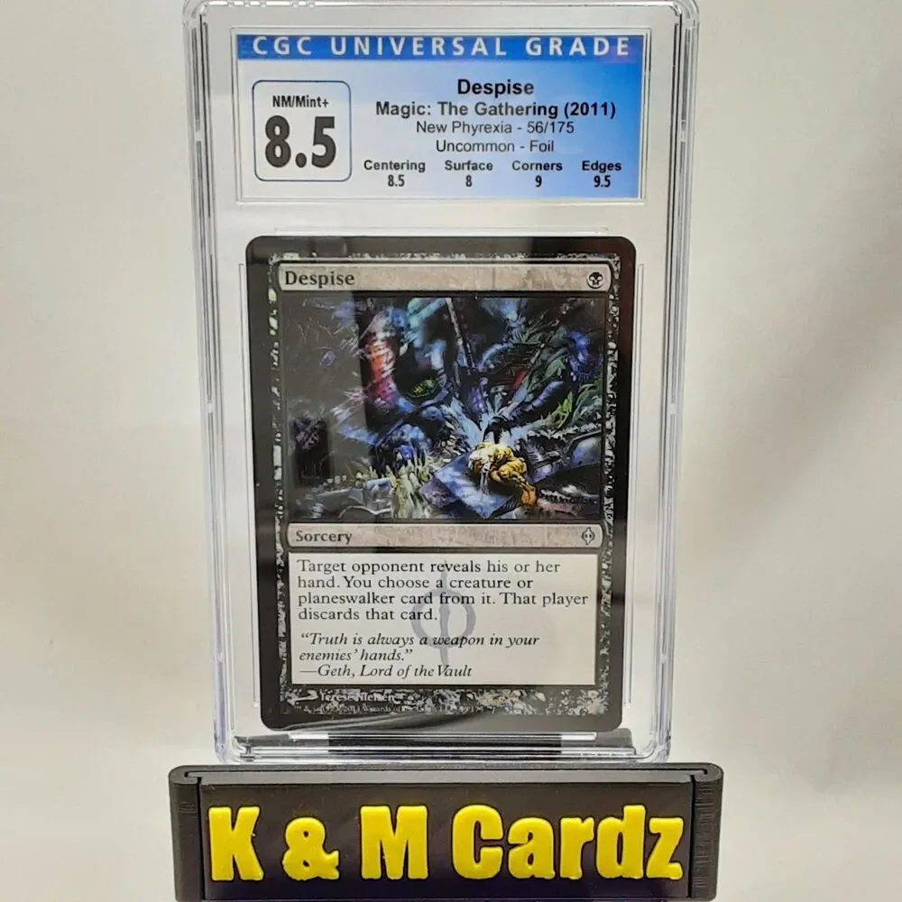 MTG - New Phyrexia - Despise - Foil - Graded - CGC 8.5